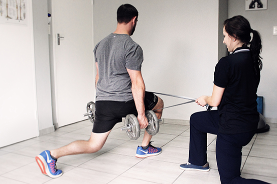 LabarreJvV-Hip muscle training with Biocinetics at Cilliers _ Swart Physiotherapist