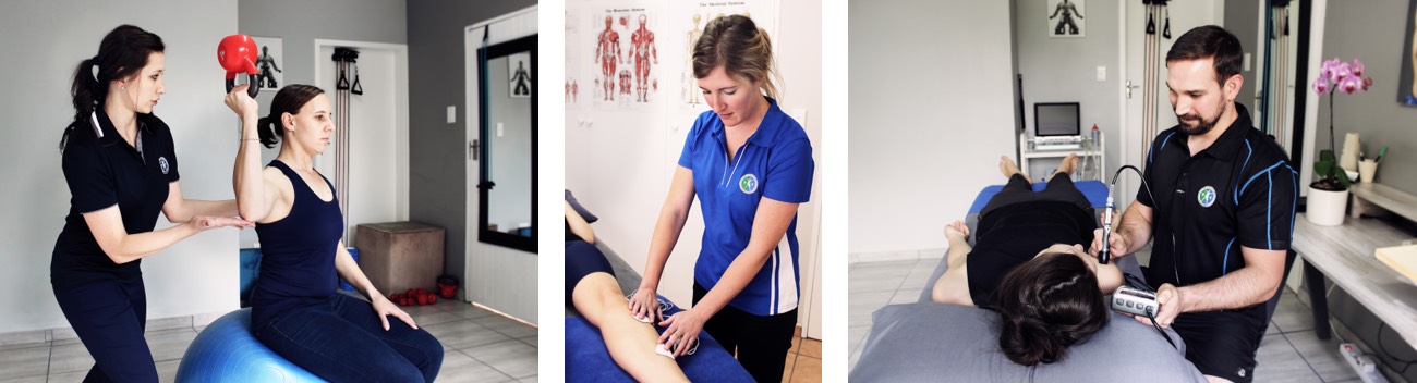 Physiotherapist Staff treating patients Show the physiotherapists treating patients