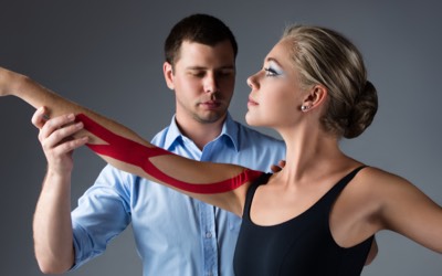 Kinesiology Taping Upper arm